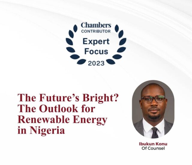 The Future’s Bright? The Outlook for Renewable Energy in Nigeria