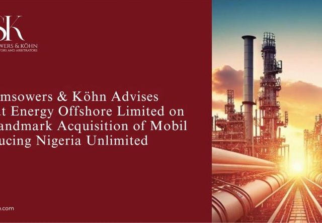 Streamsowers & Köhn Advises Seplat Energy Offshore Limited