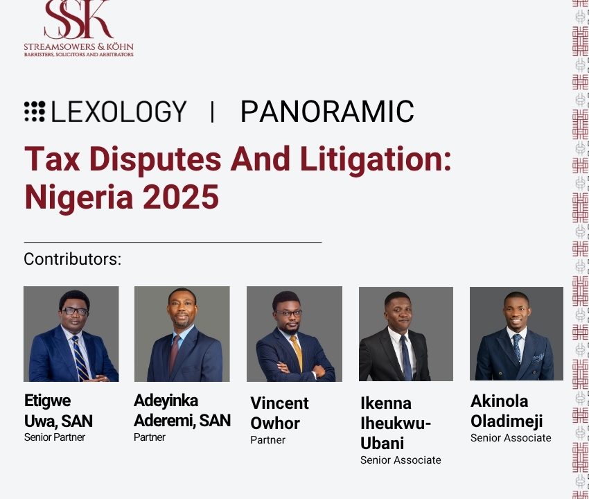 Tax Dispute and Litigation – Nigeria