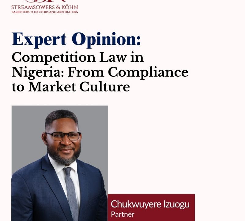 Competition Law in Nigeria: From Compliance to Market Culture