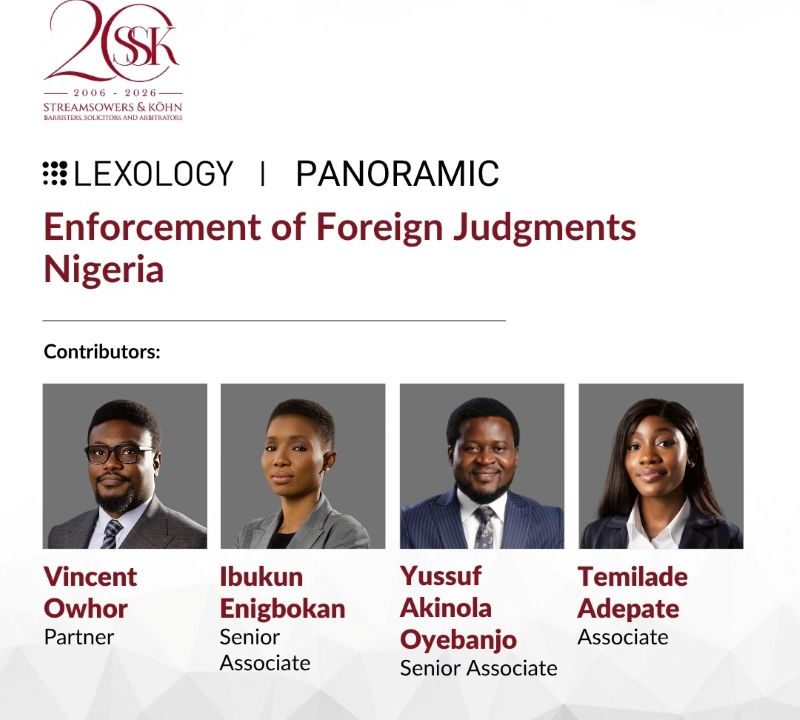 Enforcement of Foreign Judgements 2027